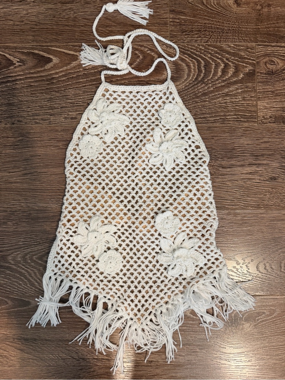NWT Meshki Miley
Crochet Halter Top - Ivory - Picture 2 of 3
